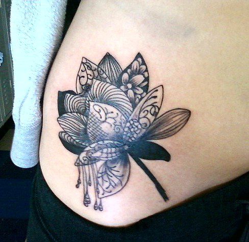 Flor con detalles
