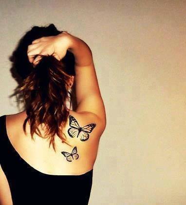 Mariposas en el Hombro