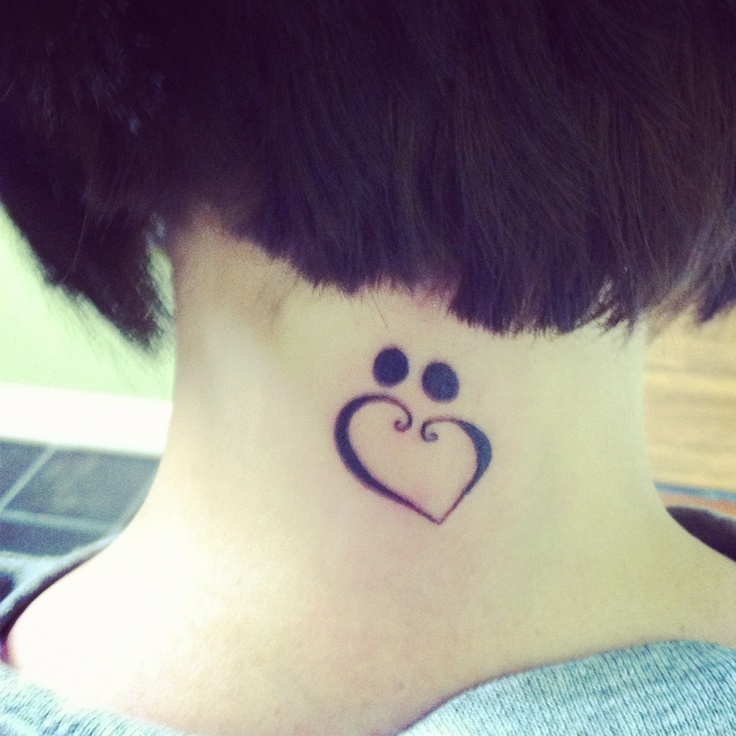 Corazón con dos puntos