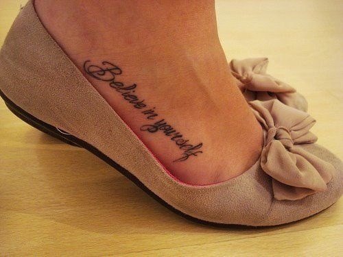 Frase: Believe in yourself