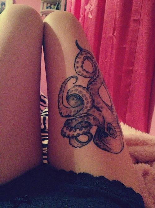 Pulpo y sus tentáculos