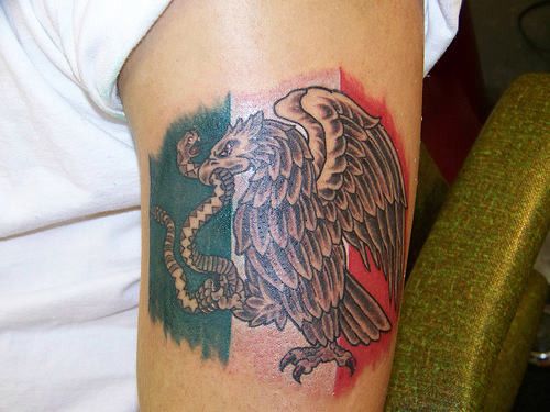Extraordinary Tatuajes De La Bandera De Mxico Images