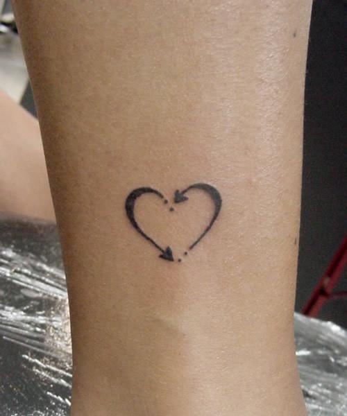 Flechas formando un Corazón