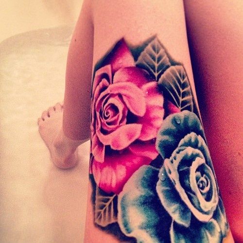 Rosa Azul y Fuxcia