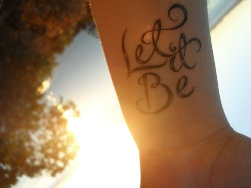 Frase: Let It be