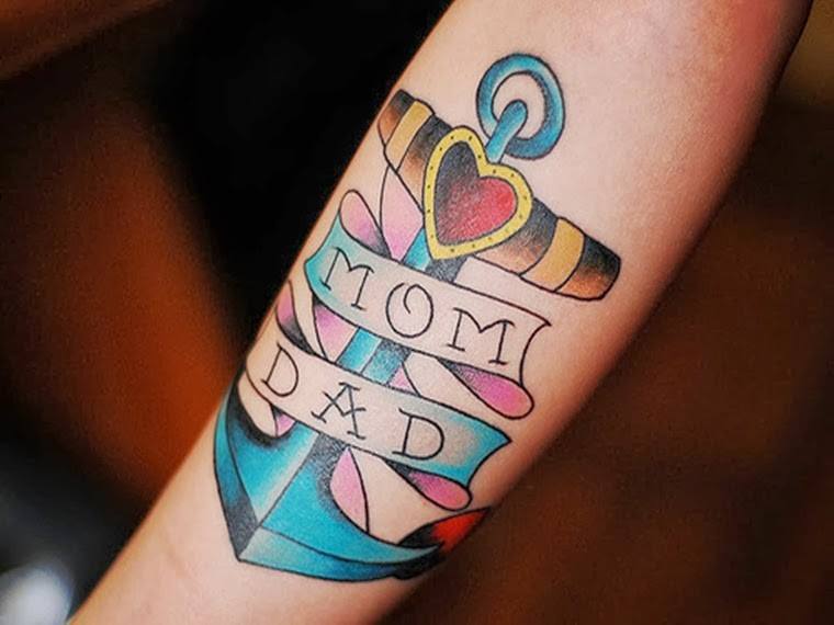 Frase: Mom-Dad & Ancla