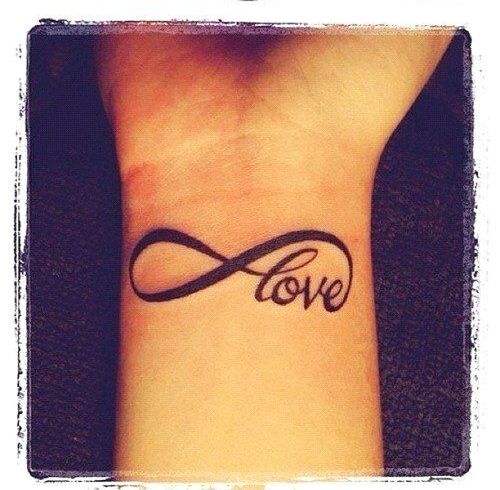 Frase: Love & Signo Infinito