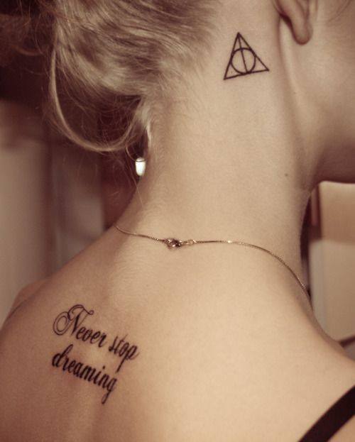Frase: Never Stop dreaming