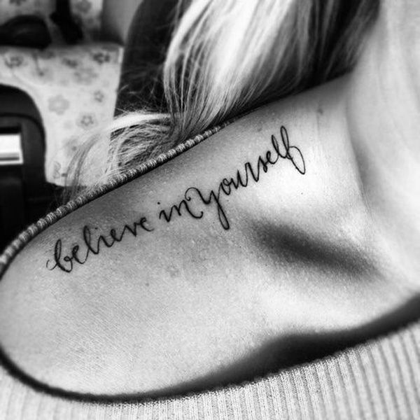 Frase: Believe in yourself