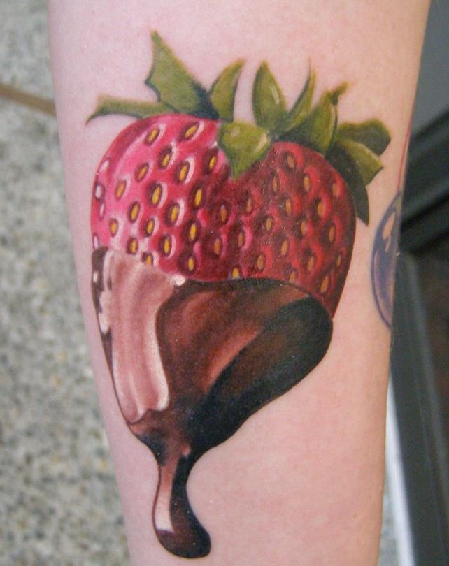 Frutilla con Chocolate