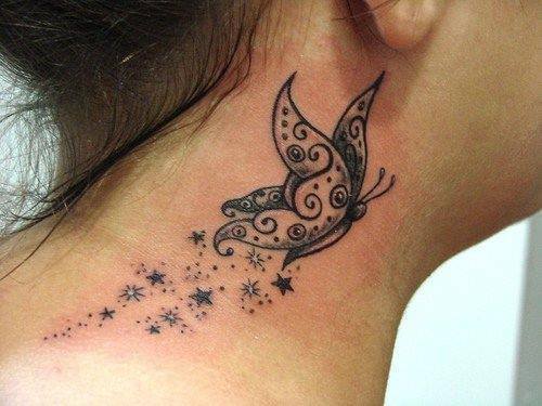Mariposa con Estrellas