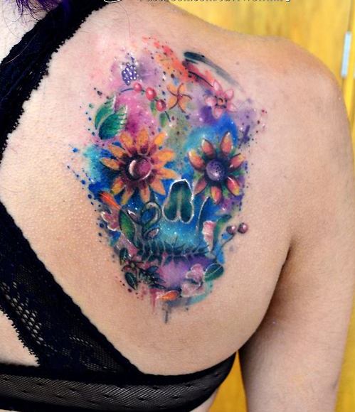 Calavera by Javi Wolf