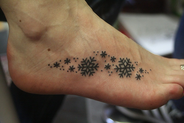 Destellos y Copos de Nieve