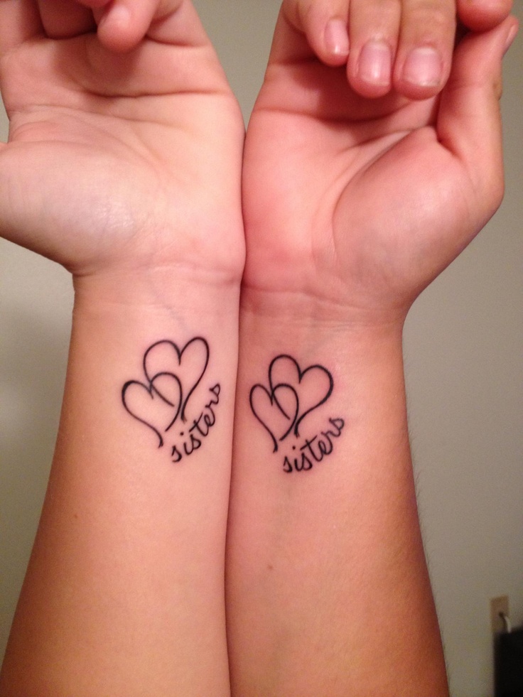 Frase: Sisters & Dos Corazones