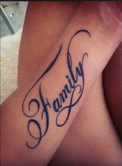 Frase: Family & Signo Infinito