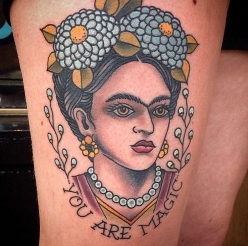 Frida Khalo & Frase: You are magic