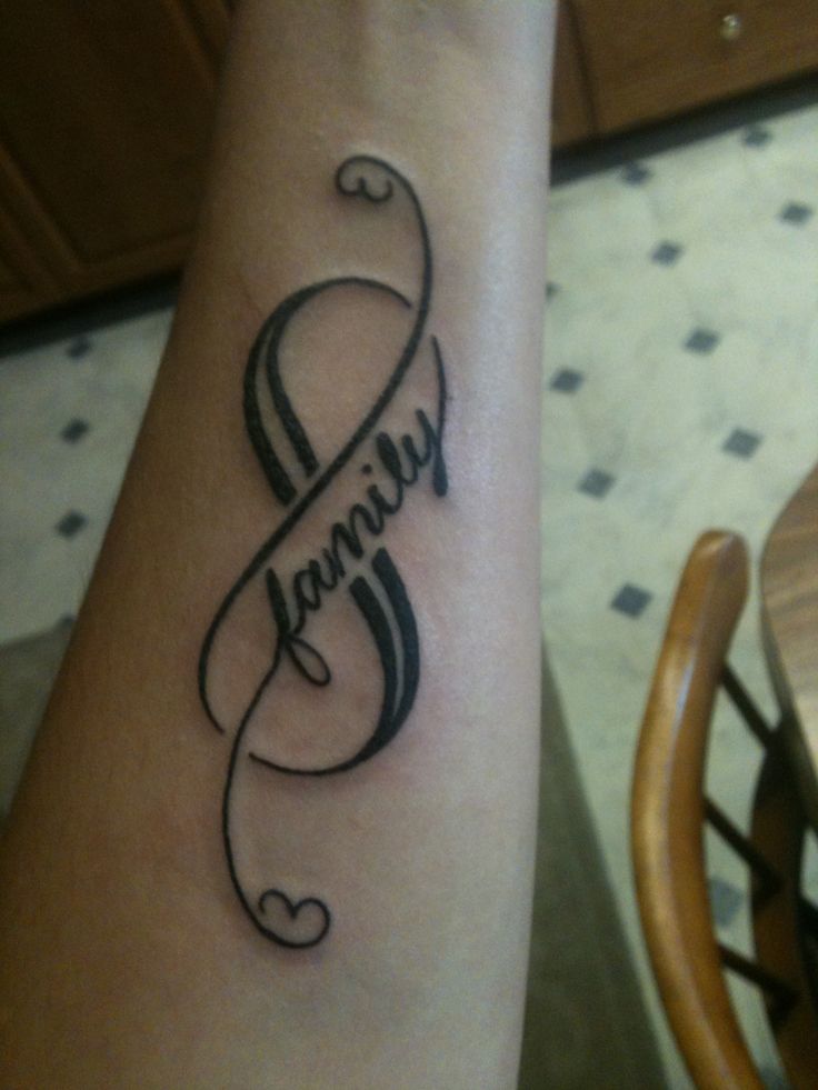 Infinito, Corazón y Frase: Family
