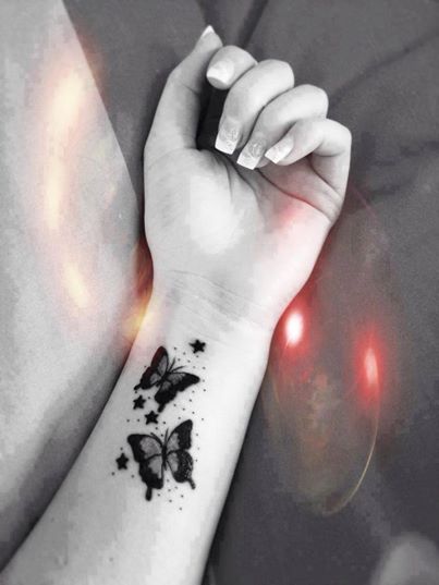 Mariposa y Estrellas