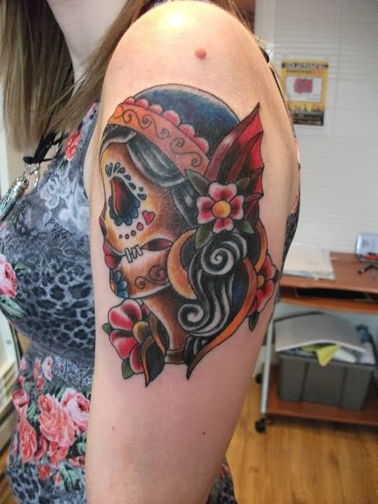 Catrina de Flores