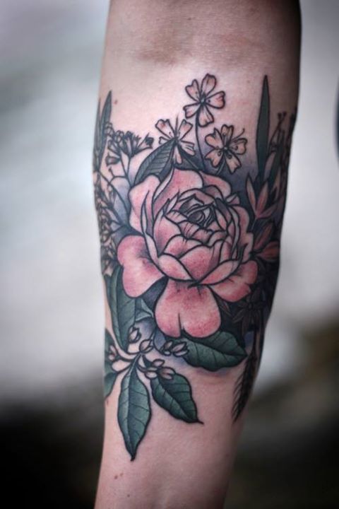 Brazalete de Flores by ALice Carrier