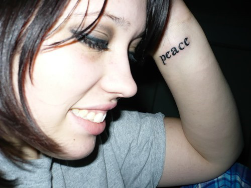 Frase: Peace