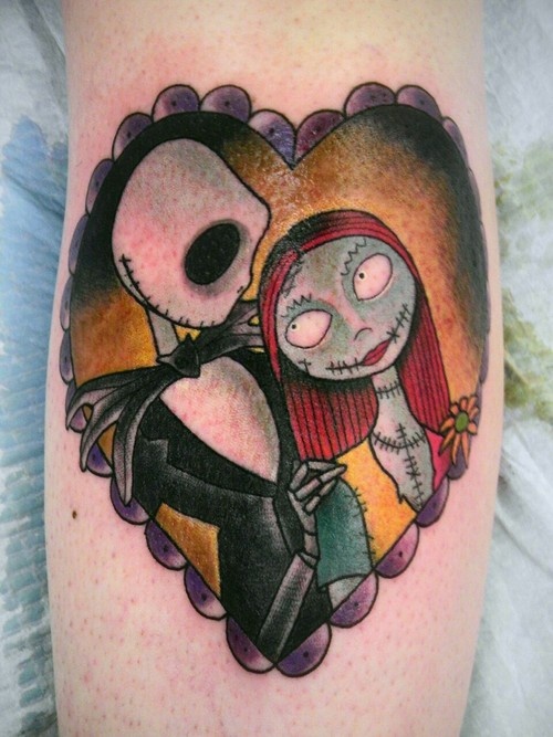 Jack Nightmare Before Christmas Tattoo