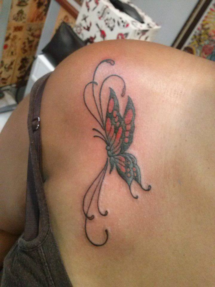 Mariposa con Firuletes