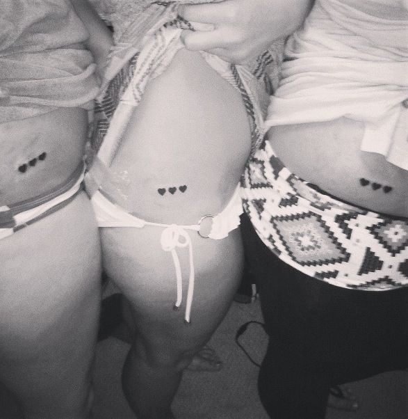 Corazones de Amigas