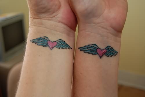 Corazón con Alas para Parejas