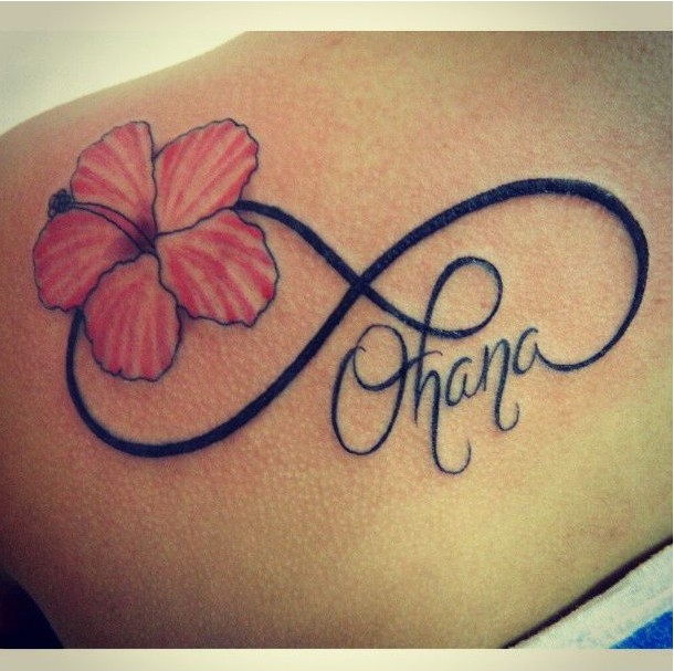 Infinito, Flor y Frase: Ohana