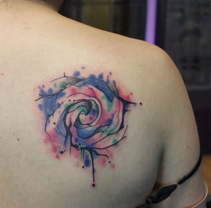 Rosa en Acuarelas