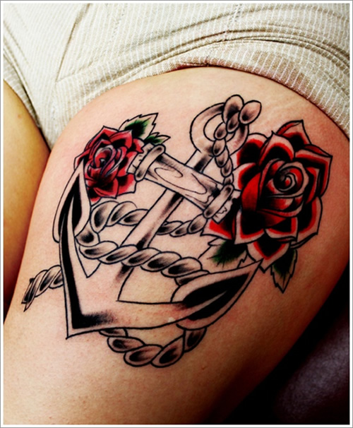 Ancla, Rosas y Soga