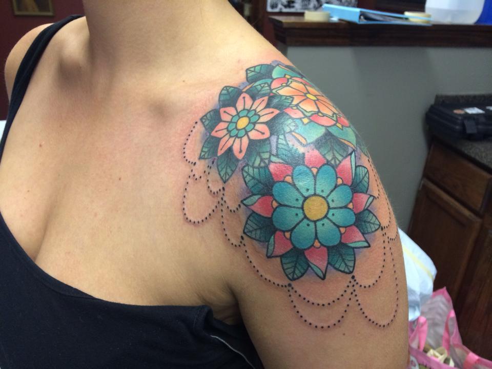 Flores Mandalas by Alex Strangler