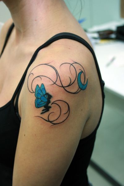 Hada con Firuletes y Luna