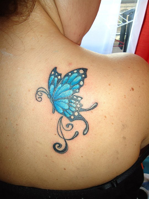 Mariposa Azul & Firuletes