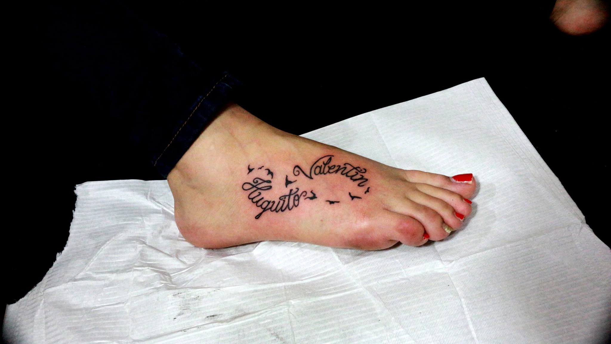 Signo Infinito con Aves y Nombre de Hijos by Rulaxx Choon