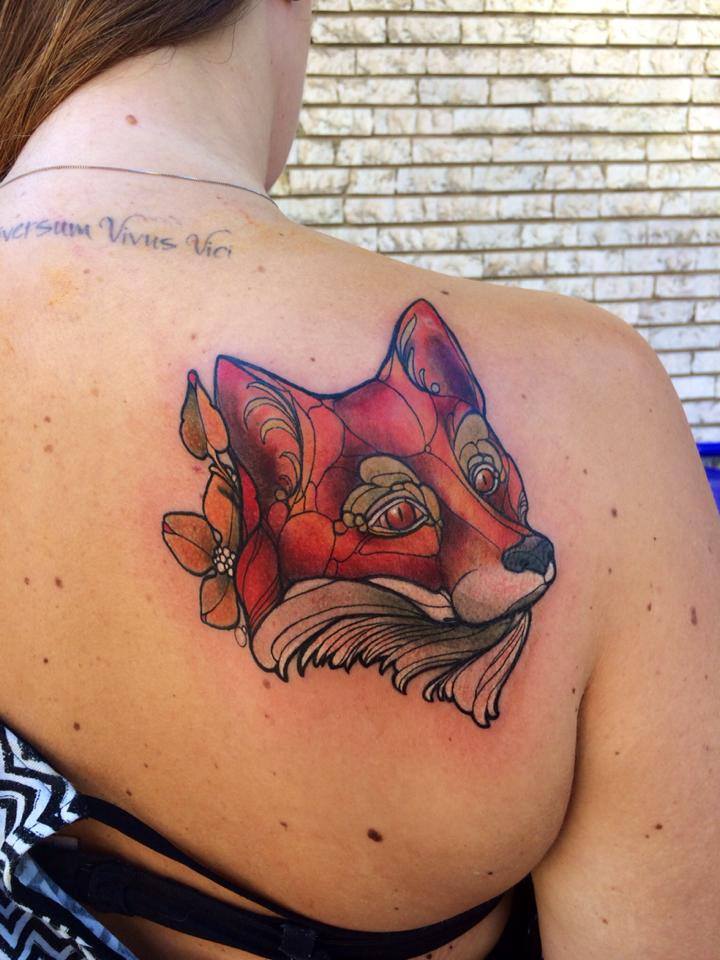 Zorro con Flor by Miss Juliet
