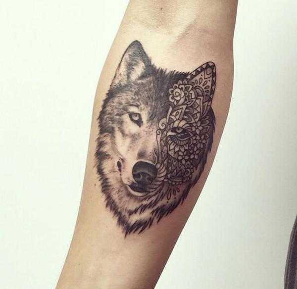 Lobo Tatuajes Para Mujeres