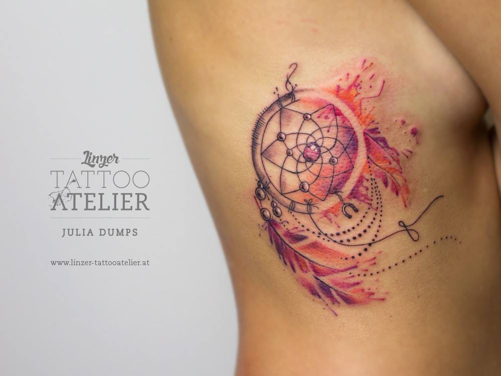 AtrapaSueños en Acuarelas by Julia Dumps
