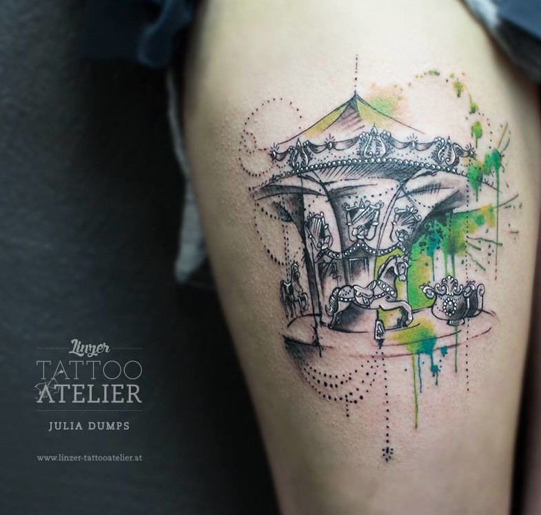 Carrusel en Acuarelas by Julia Dumps
