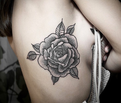 Flor Puntillismo by Alice Carrier