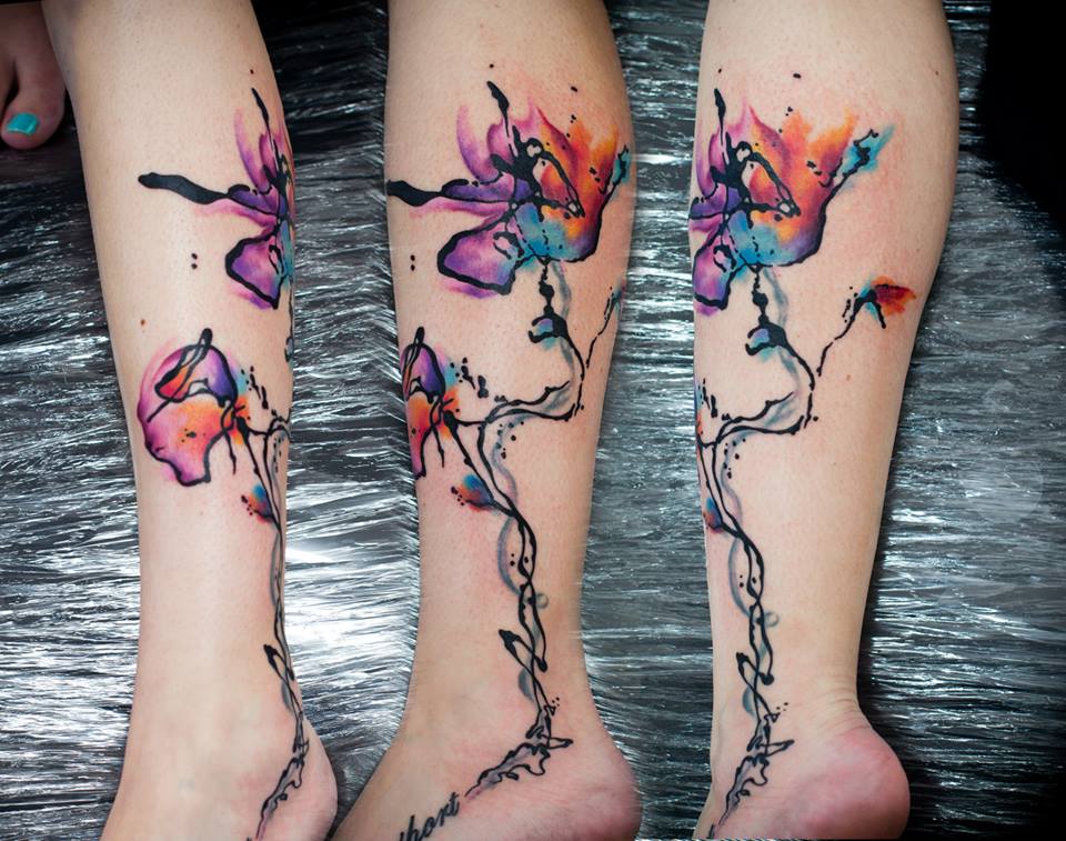 Flores en Acuarelas by Jay Van Gerven