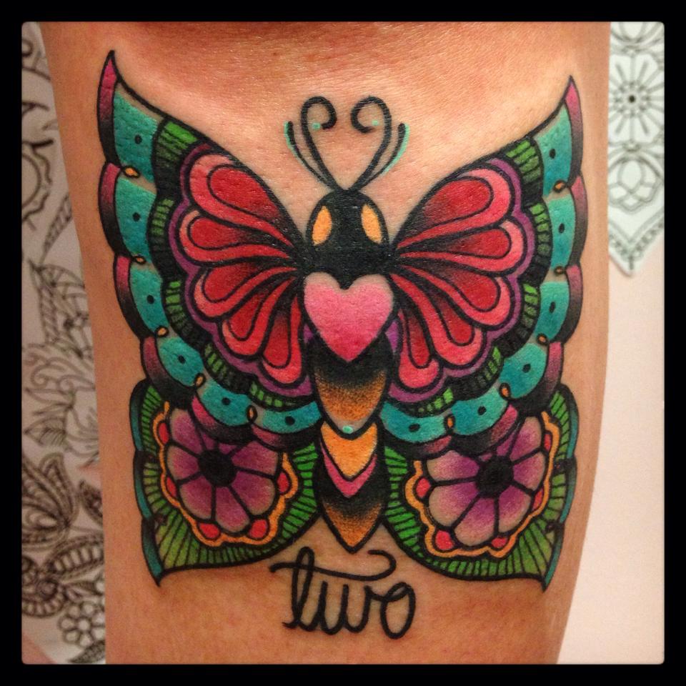 Mariposa Corazón by Tilly Dee