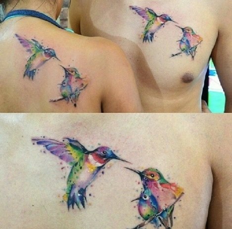Familia de Colibríes