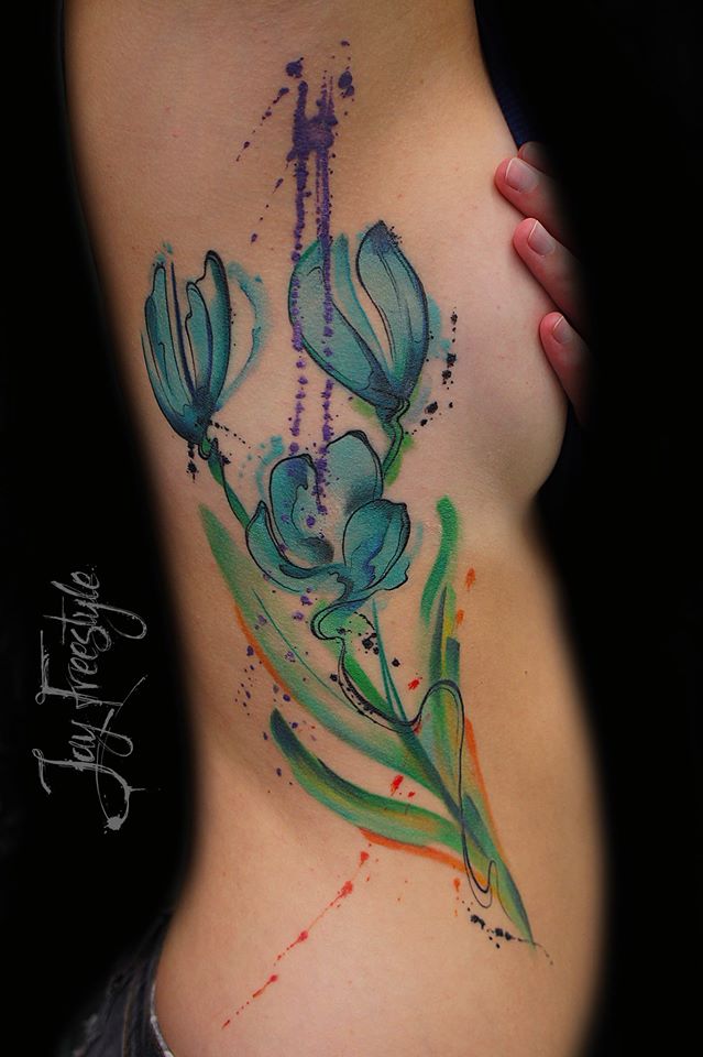 Flores en Acuarelas by Jay Freestyle