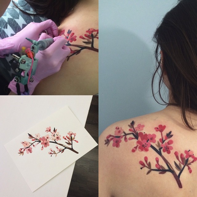 Flores de Cerezo by Sasha Unisex