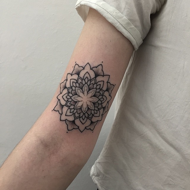Mandala by Sashatattooing