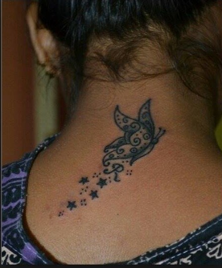 Mariposa con Estrellas
