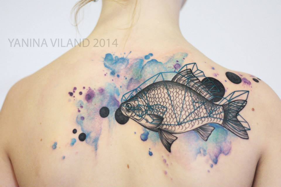 Pez en Acuarelas by Yanina Viland
