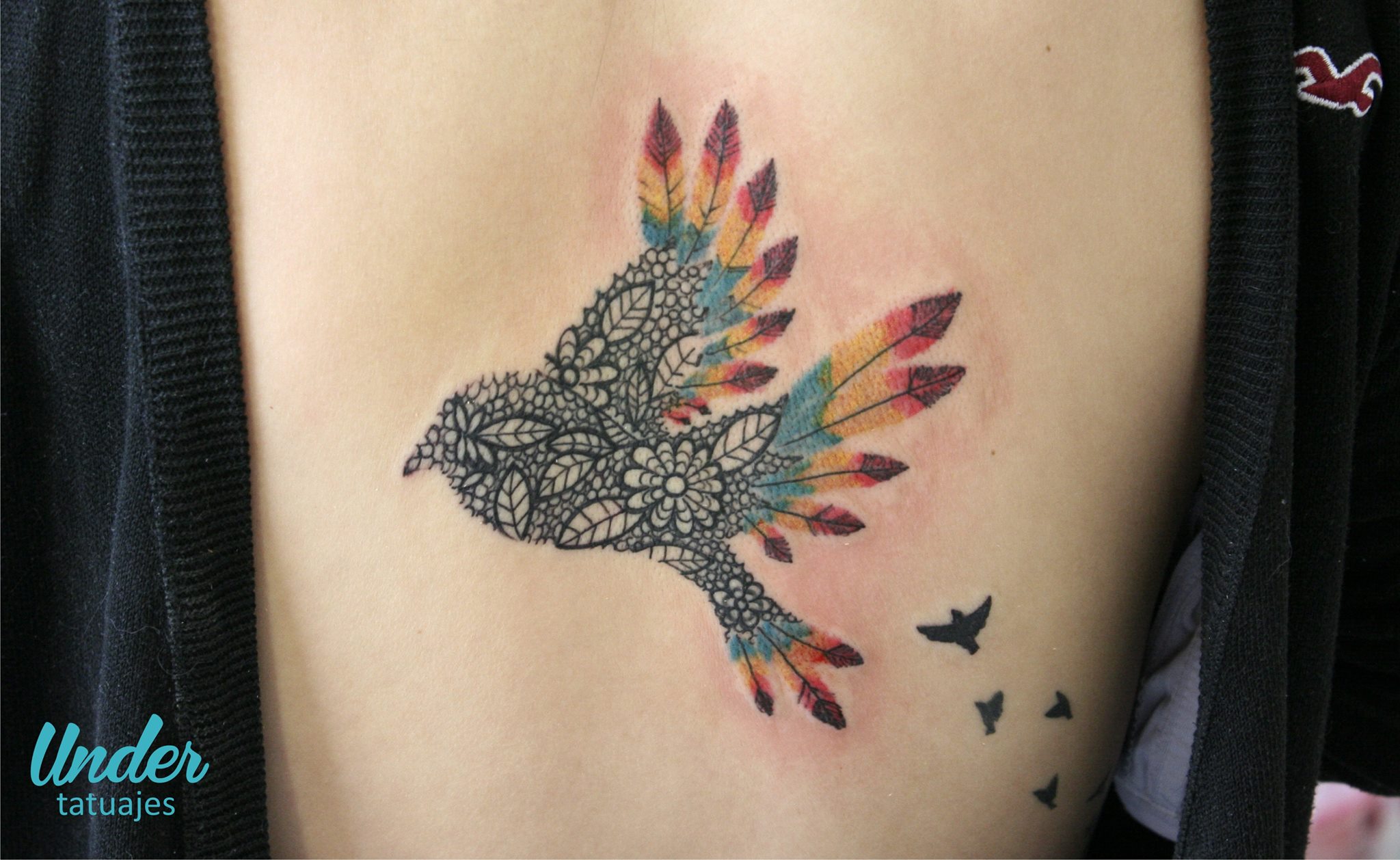 Aves y Plumas by Under Tattoo Studio
